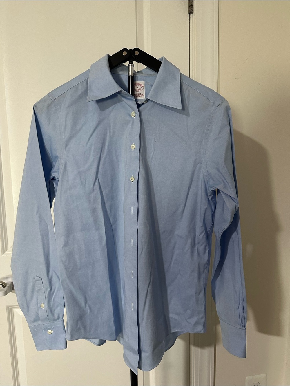 Brooks Brothers Classic Light Blue Long-Sleeve  Shirt size 6